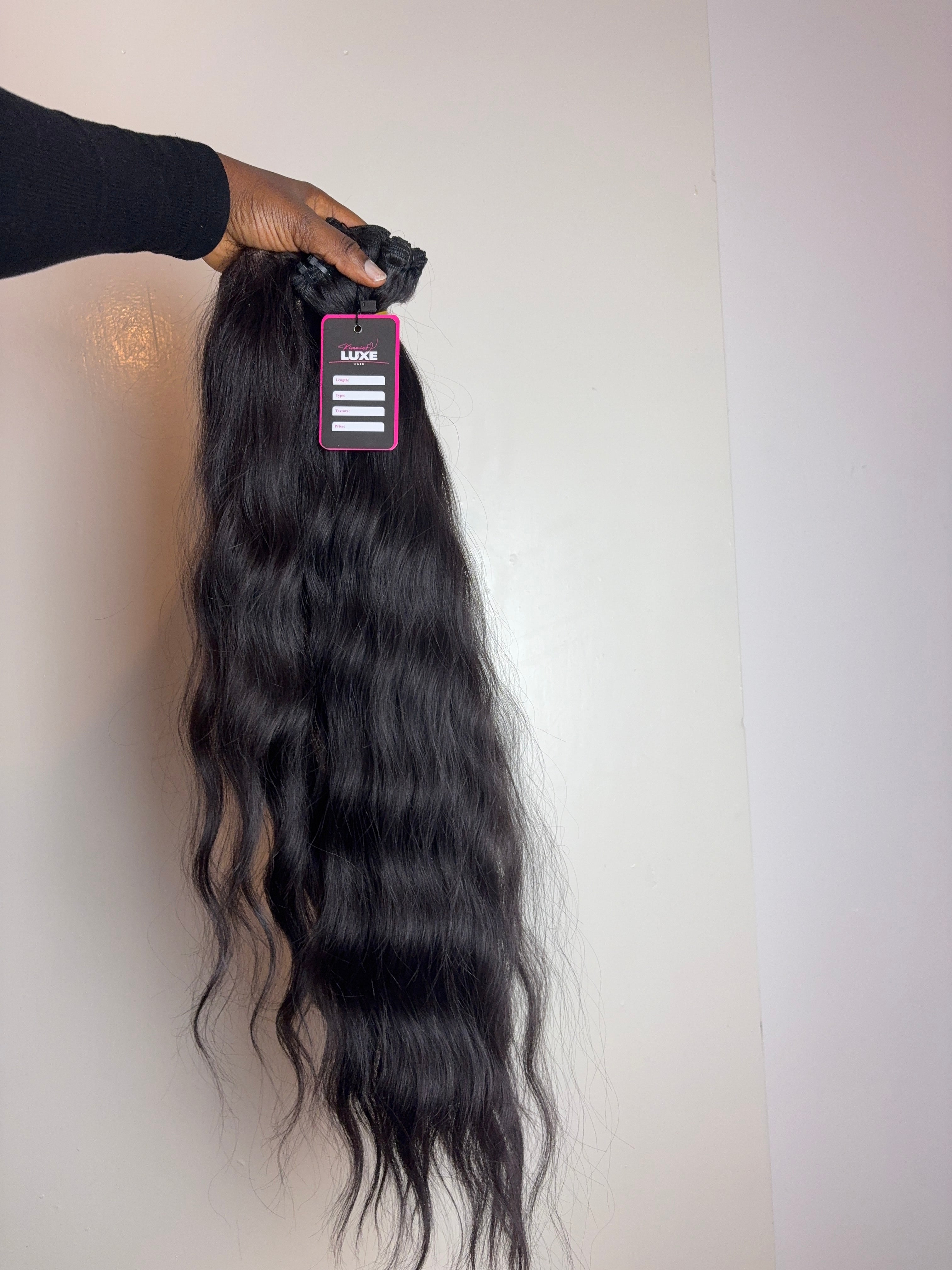 6 Wavy Blended bundles with 5 by 5 closure