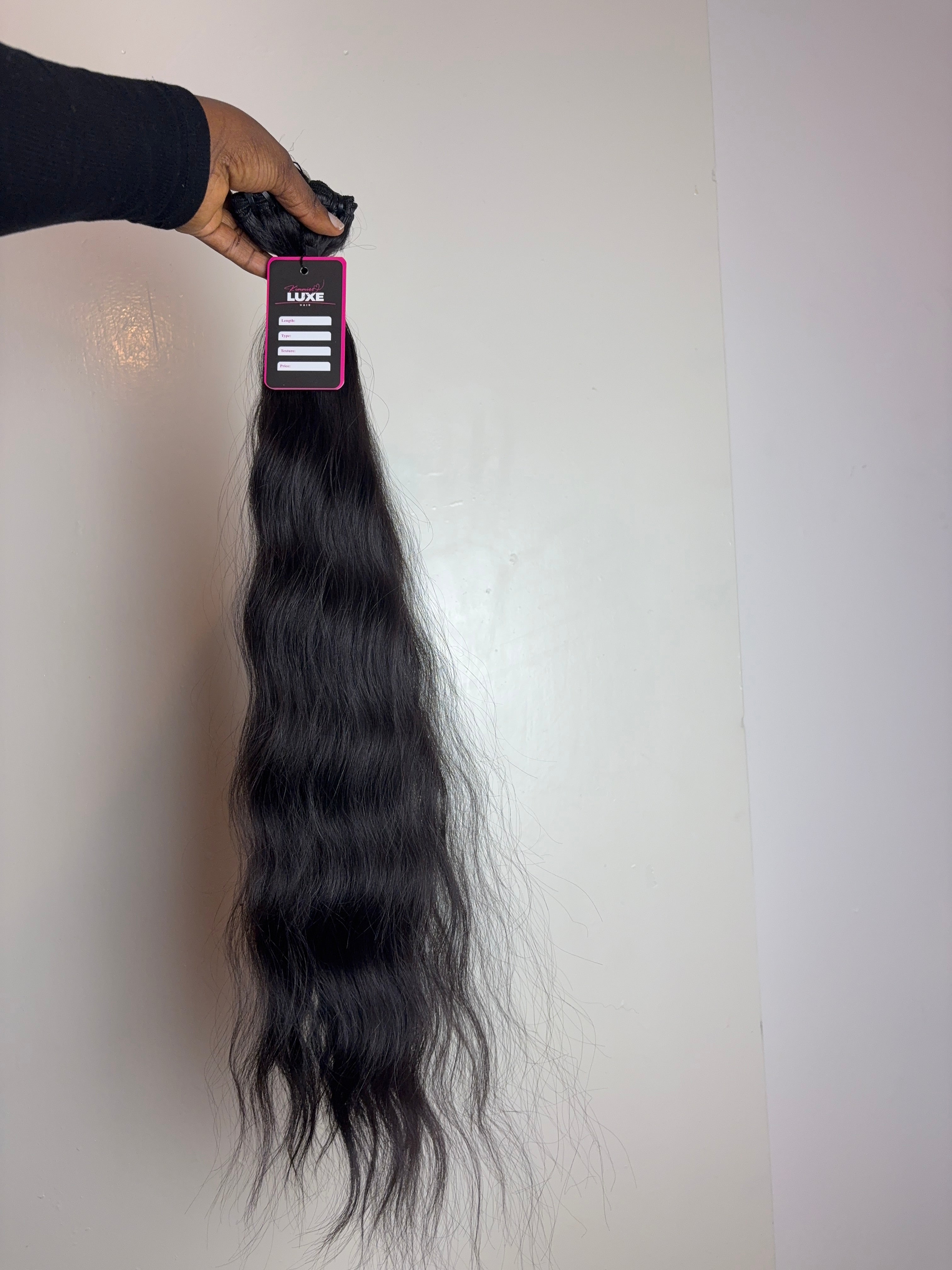 6 Wavy Blended bundles with 5 by 5 closure