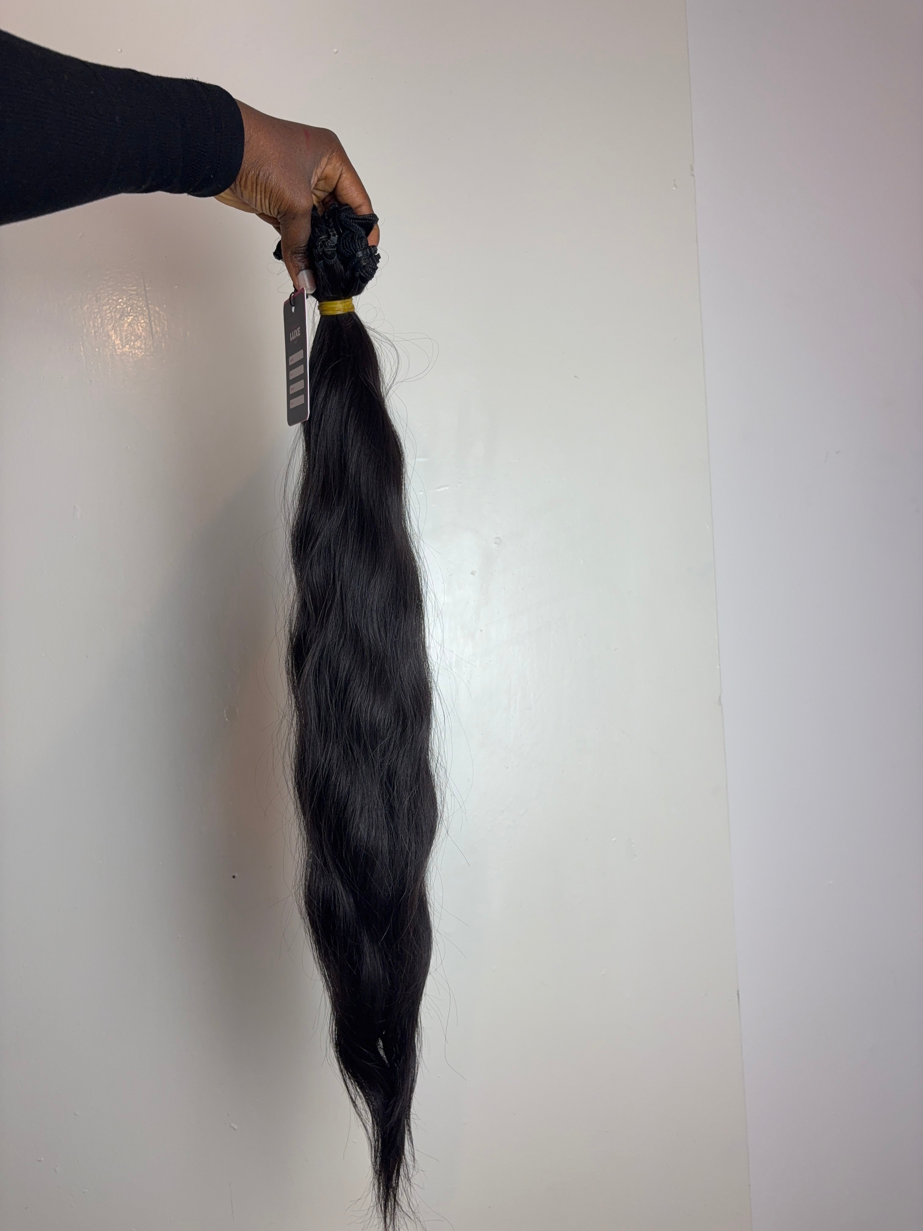 6 Wavy Blended bundles with 5 by 5 closure