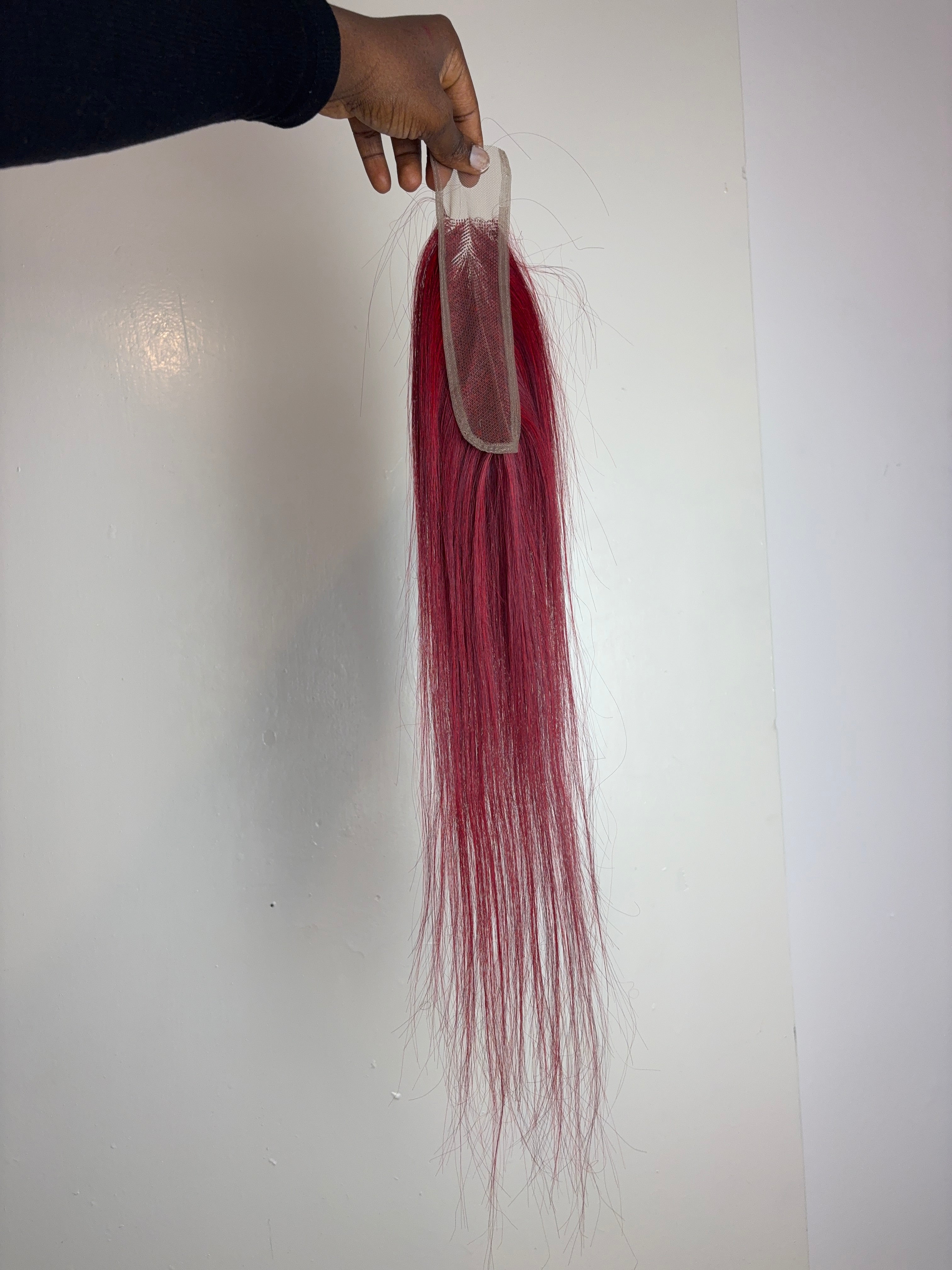 30 inches 3 Blended Bundles with Swiss closure or Frontal