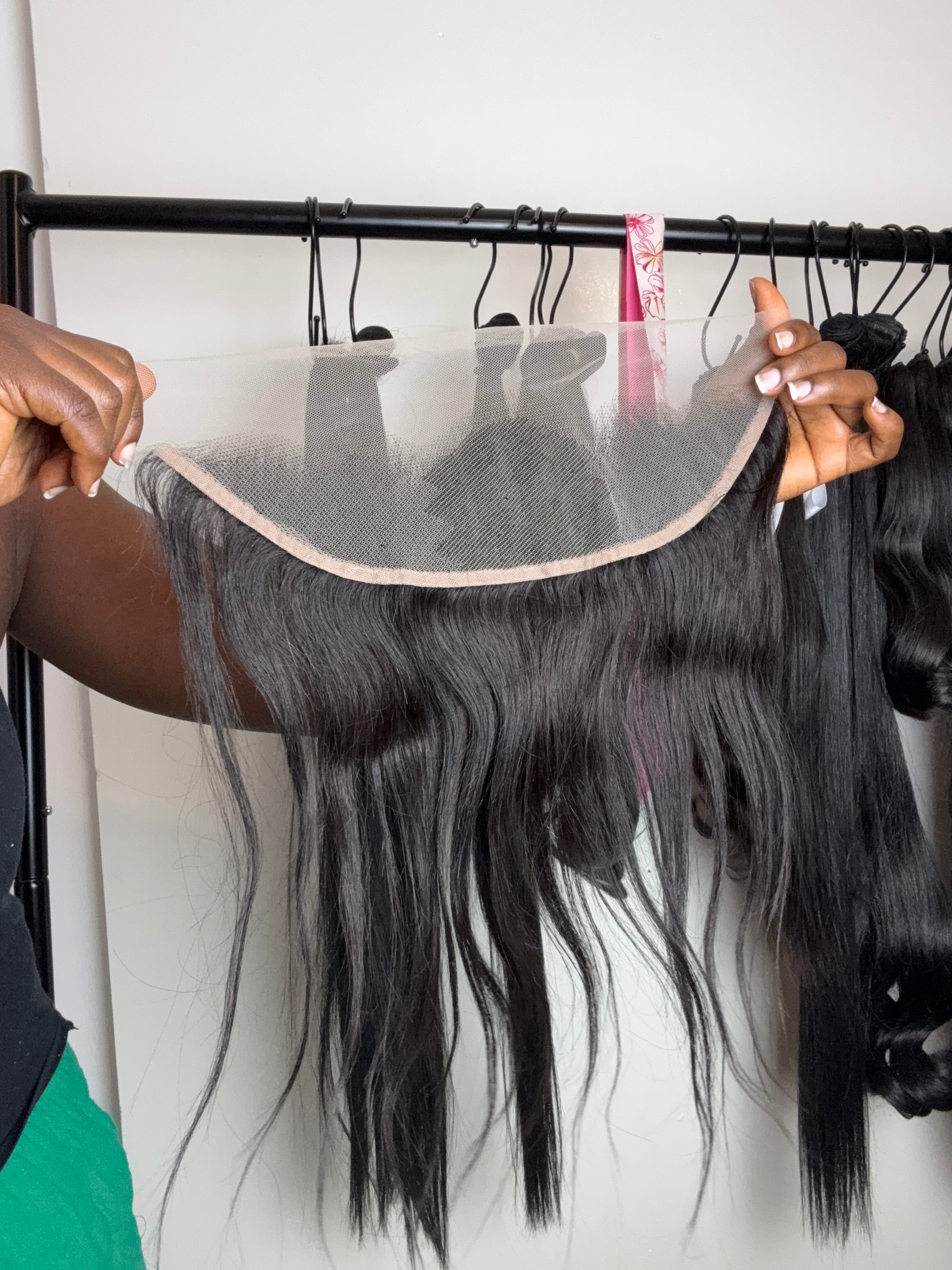 12 inches Swiss lace ( 💯 human hair )