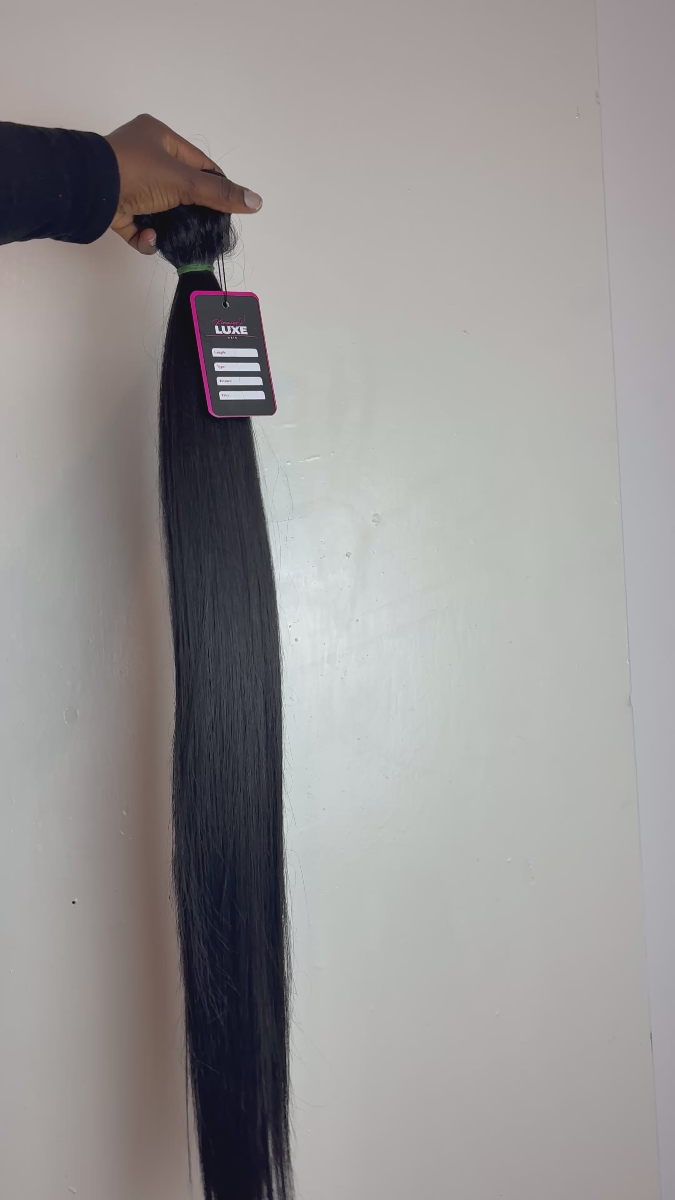 30 inches straight blended 3 bundles